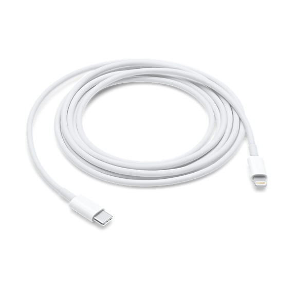 Apple MKQ42ZM mobiele telefoonkabel USB‑C Lightning Wit 2 m