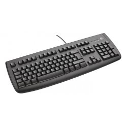 Logitech Deluxe 250 Keyboard Black PS/2 QWERTY Zwart